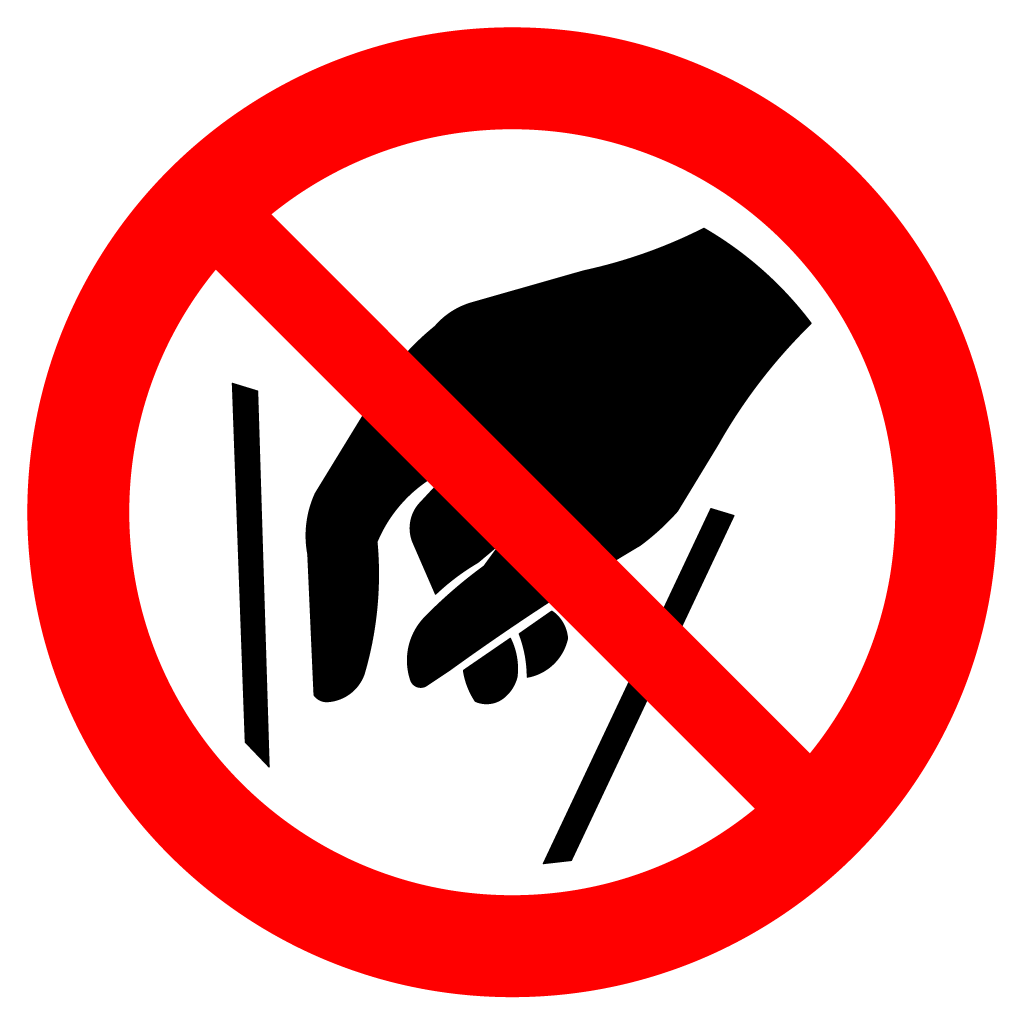 No Reaching In