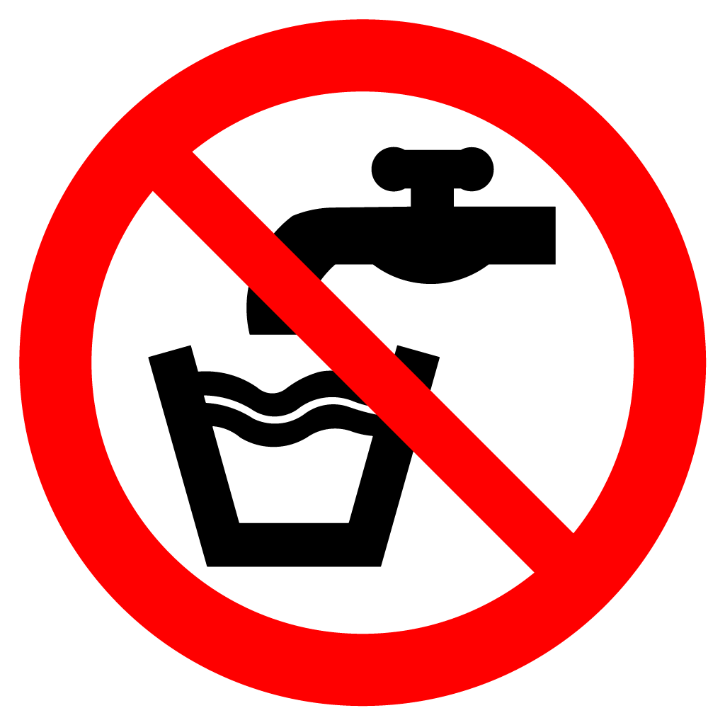 Not Drinking Water